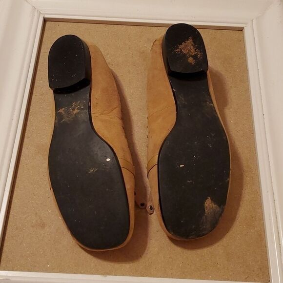 David Tate Jam tan suede flats loafers size 9 - Picture 6 of 7